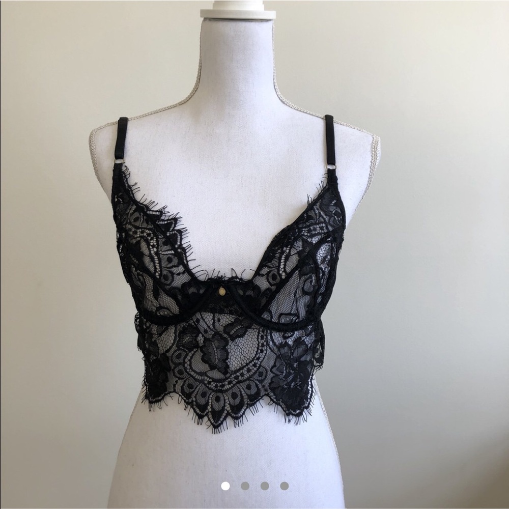 Gooseberry Intimates black lace set